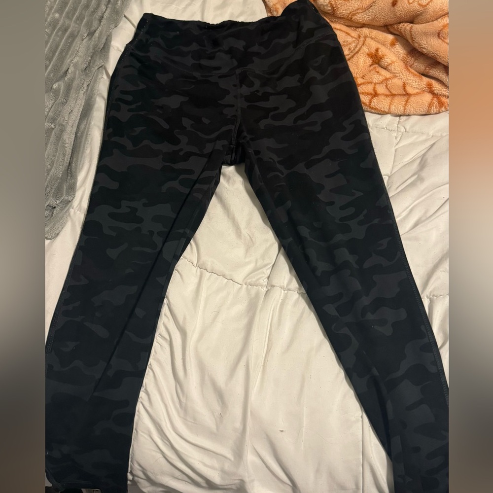 Black Camo Leggings